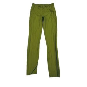 Lululemon Leggings Womens 6 Invigorate Tight Green Compression Crop Training